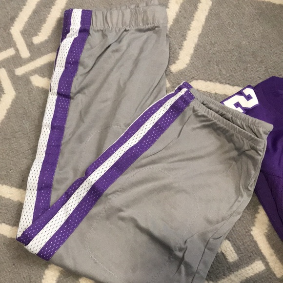 Fast Asleep University of Kansas State Two Piece Home Uniform pajama 7 T - Picture 2 of 8